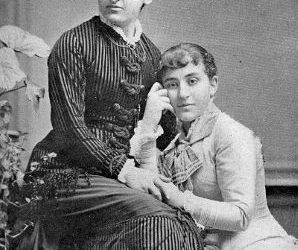 Aletta Jacobs met een patient, 1882