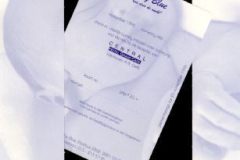 Kaarten voorstelling Baby Blue