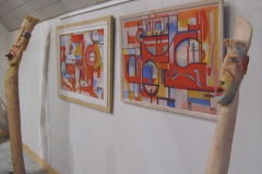 Wobbe Alkema en Adje Martens