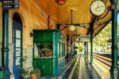 Adrian Weston - Taormina train station, Sicily