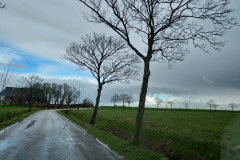 Regenbui bij Kommerzijl
