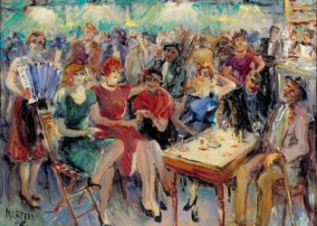 Cafe Zuidlaardermarkt, 1952