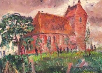 Kerk te Oostum, 1948