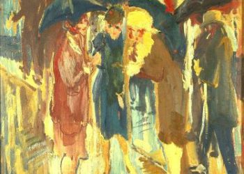 Roddel in de regen, 1927