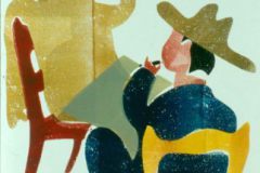 Mannen aan tafel, 1935