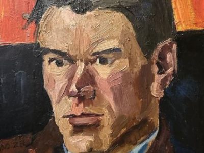 Portret van Wobbe Alkema, 1925