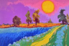 Landschap bij Eppenhuizen, 1985