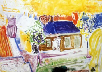 Twee huisschilders en twee oude vrouwtjes