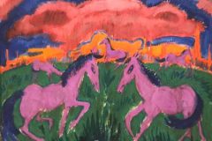 Paarse paarden, 1927