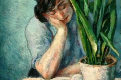 Albert Reuss - Woman Reading, 1935