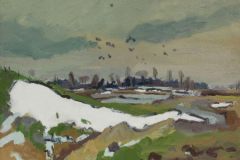 Jan van der Zee - Landschap bij Yde, Drenthe