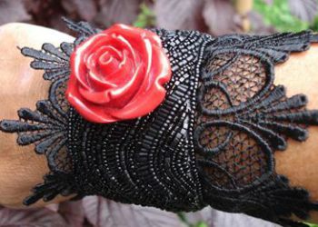 Armband Gothic Rose