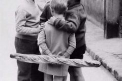 Een kleine bende uit Parijs in 1950.