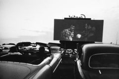 Drive-in movie, Detroit 1955.