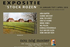 Poster Stockrozen