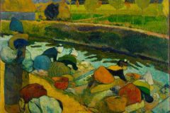 Paul Gauguin - Lavandières à la Roubine du Roi Arles