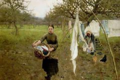 Thomas Charles Benham - Drying day
